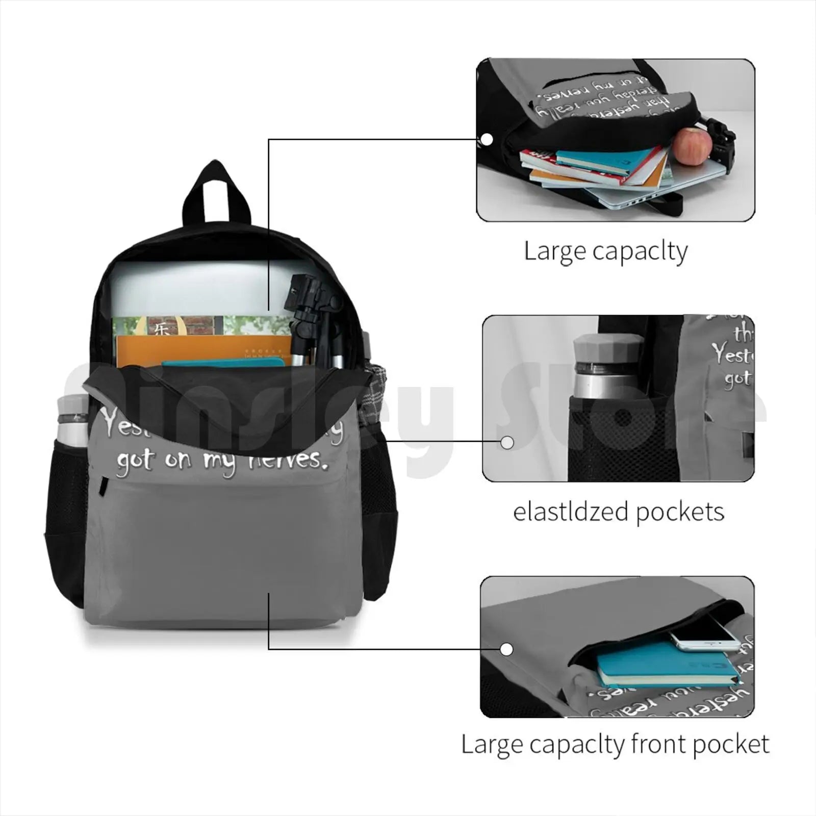 Outdoor Hiking Backpack Sports Bag Climbing Riding