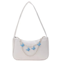 Women Butterfly Chain Bag Candy Bag Female Underarm Bags Ladies Travel Purses