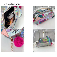 Ice Cream Cart Shoulder Bag Fun Mini Messenger Bag
