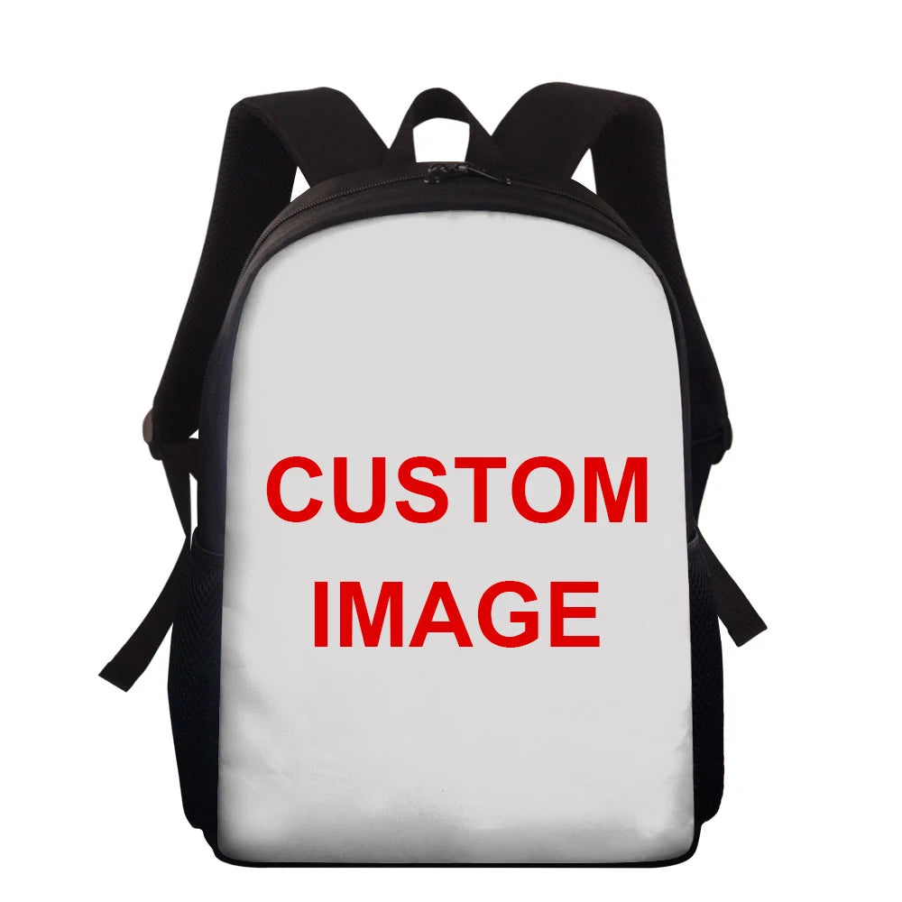 Ice and Fire Backpack 3D Printed Boy Football Pattern SchoolBag