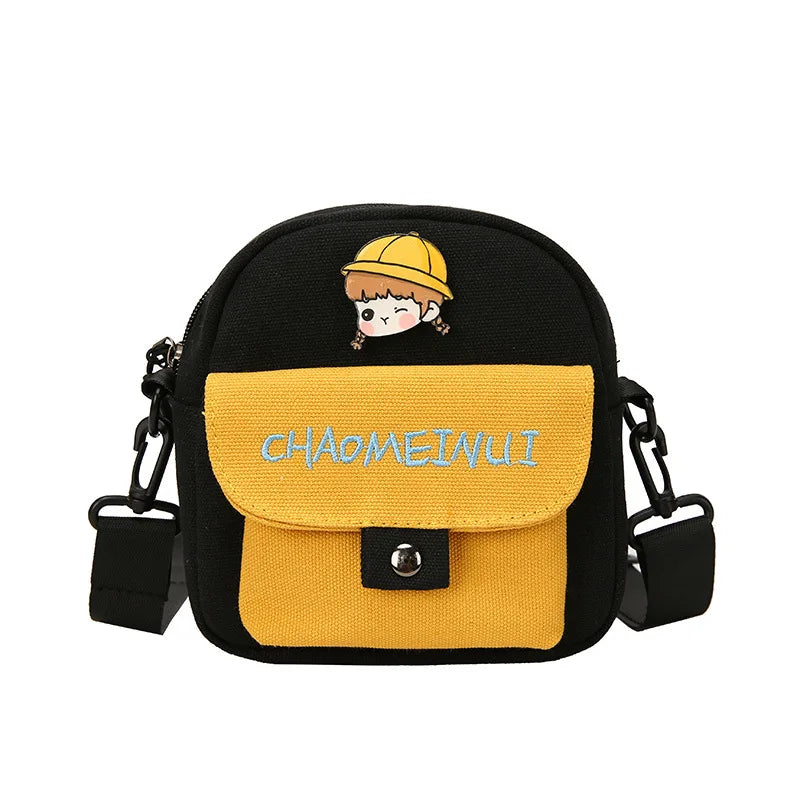 Harajuku Girls Messenger Bags Shoulder Bag Version Canvas Women Bag