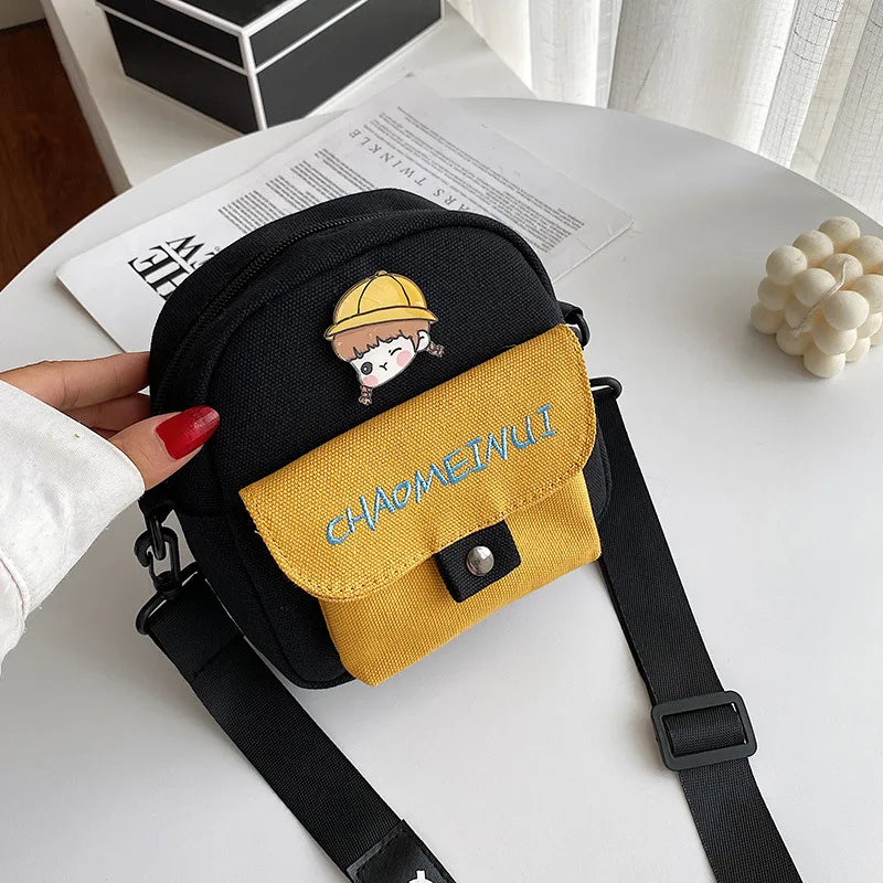 Harajuku Girls Messenger Bags Shoulder Bag Version Canvas Women Bag