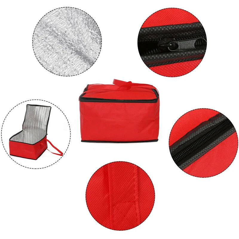 Insulation Food Bag Thermal Cooler Bag Lunch Foods Drink Boxes Chilled Bags Zip