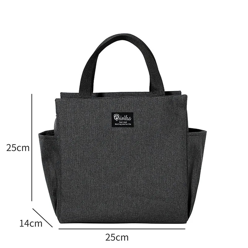 Insulation Lunch Box Bags Large Capacity Cold Storage Student Lunch Package