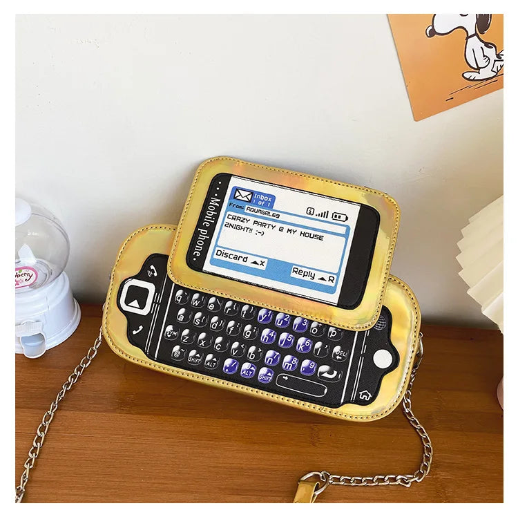 Intelligent Mobile Phone Shape Crossbody Bag For Women