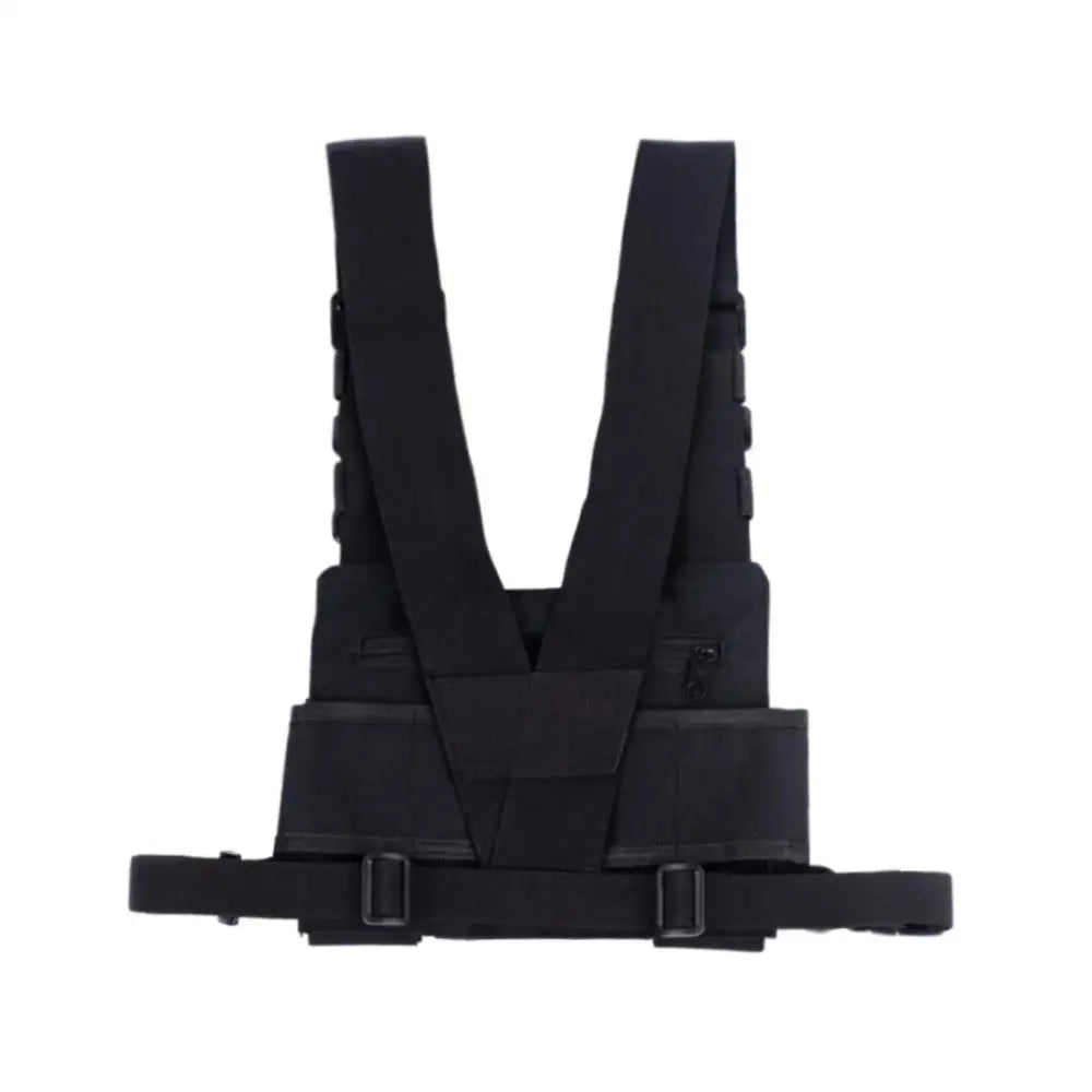Interphone Tactical Chest Bag Field Outdoor Expansion Leather Case
