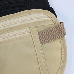 Invisible Travel Waist Pack Money Belt Bag for Phone Passport Cash Cards