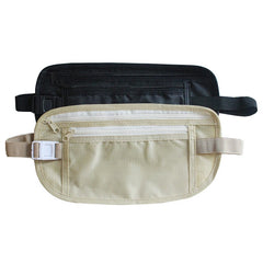 Invisible Travel Waist Pack Money Belt Bag for Phone Passport Cash Cards