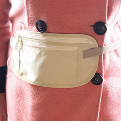 Invisible Travel Waist Pack Money Belt Bag for Phone Passport Cash Cards