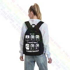 Trucker Lorry Driver Large Backpack