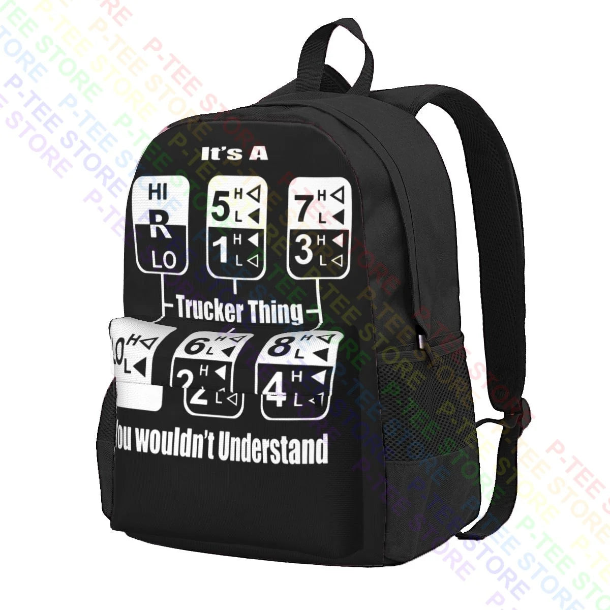 Trucker Lorry Driver Large Backpack