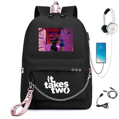 Girls SchoolBag Waterproof Casual Backpack Kids Student Rucksack