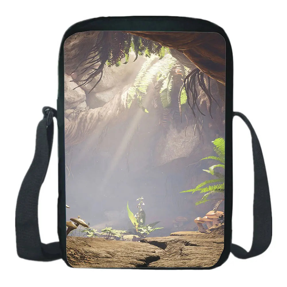 Casual Crossbody Bag Boy Girl Shoulder Bag Diagonal Small Backpack