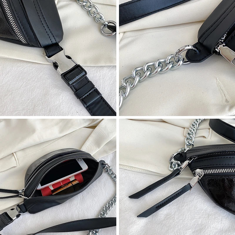Women's Waist Bag Fanny Pack Hip-Hop Pouch