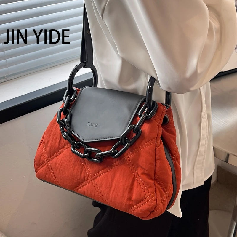 Canvas Tote Bucket Bag Women's Handbag Shoulder Travel Bag