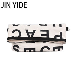 Large Canvas Shoulder Crossbody Bag for Women