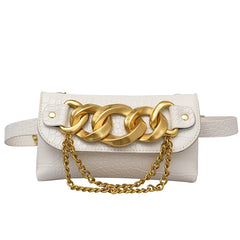 Mini Crossbody Bag Stone Pattern Belt Clutch