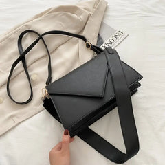 PU Leather Crossbody Bags for Women Handbags Solid Travel Shoulder Bags