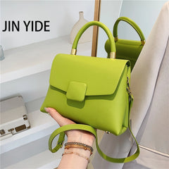 Small Women Handbags Summer Double Zip Compartment Ladies Shoulder Crossbody Bag