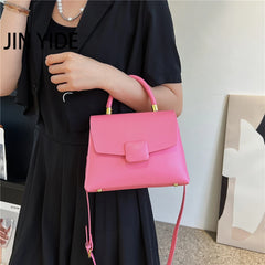 Small Women Handbags Summer Double Zip Compartment Ladies Shoulder Crossbody Bag