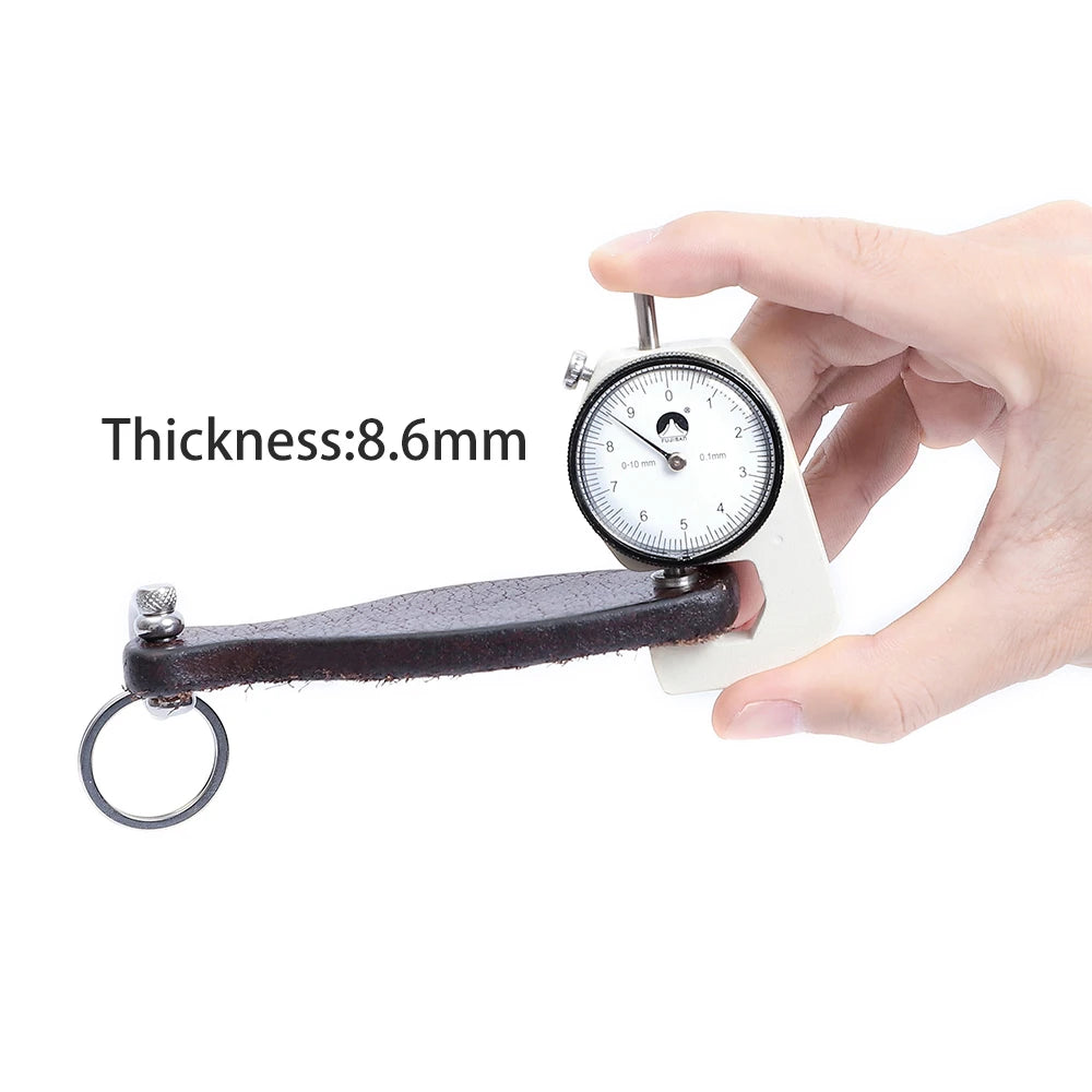 Vintage Leather Keychain Car Key Ring Key Holder
