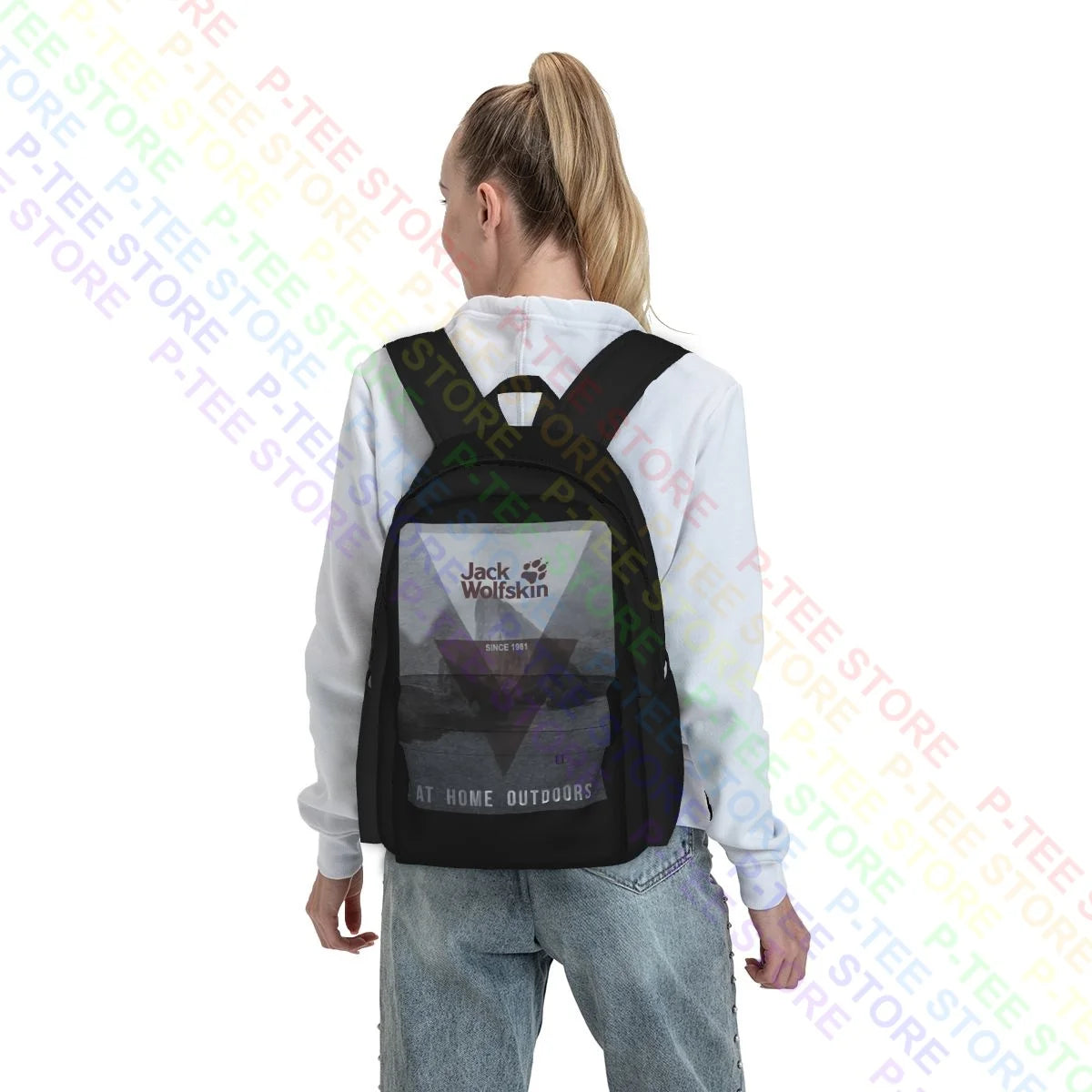 Jack Wolf Mountain 01 Large Capacity Backpack Travel Beach Bag