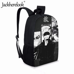 Jujutsu Kaisen Backpack for Boys, School Book Bag, Travel Bag