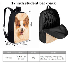 Cartoon Cuphead School Bags Large Capacity Backpacks