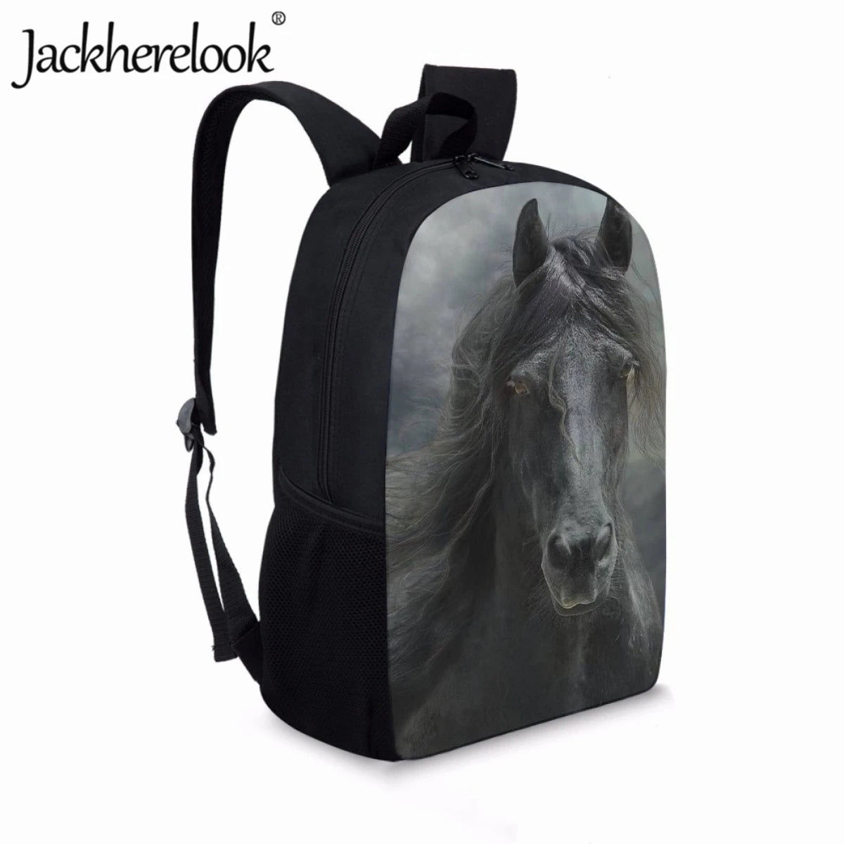 3D Pattern Print Schoolbag Student School Backpack