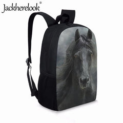 3D Pattern Print Schoolbag Student School Backpack