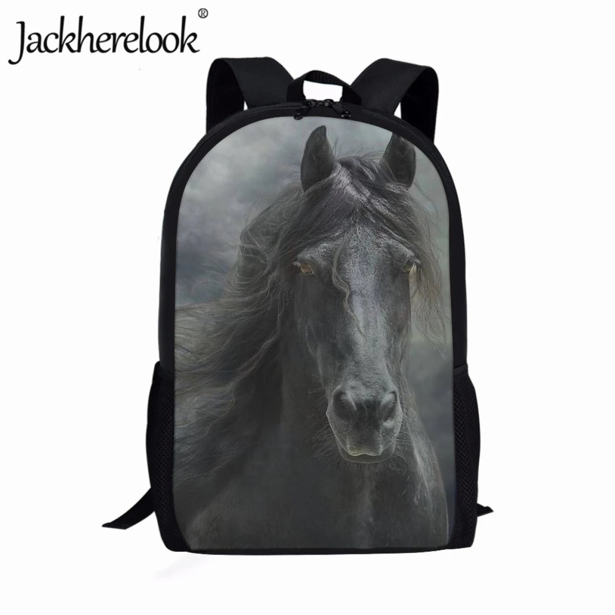 3D Pattern Print Schoolbag Student School Backpack