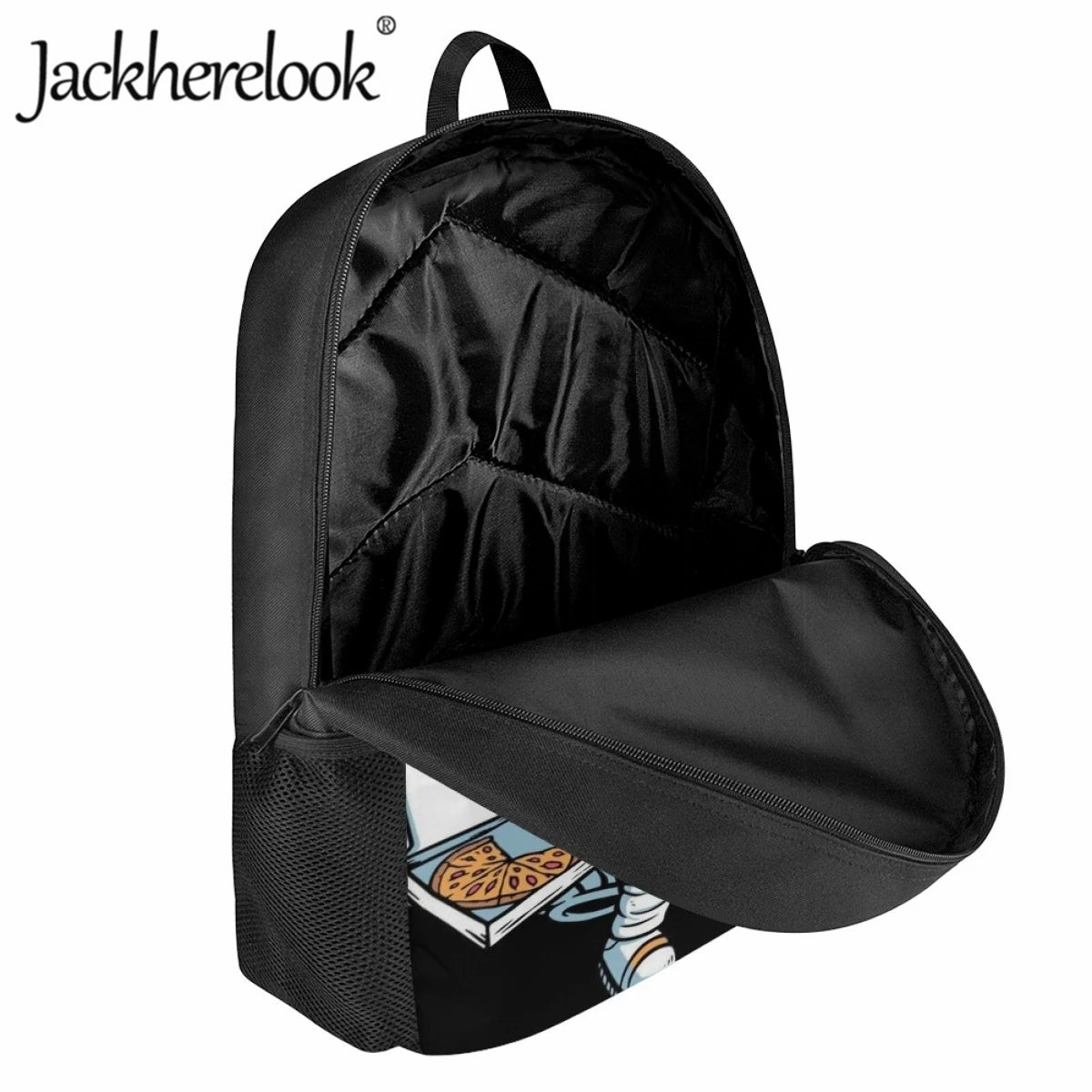Jackherelook Astronauts Pattern Kids School Bag Bookbag for Boy Girl's Backpack