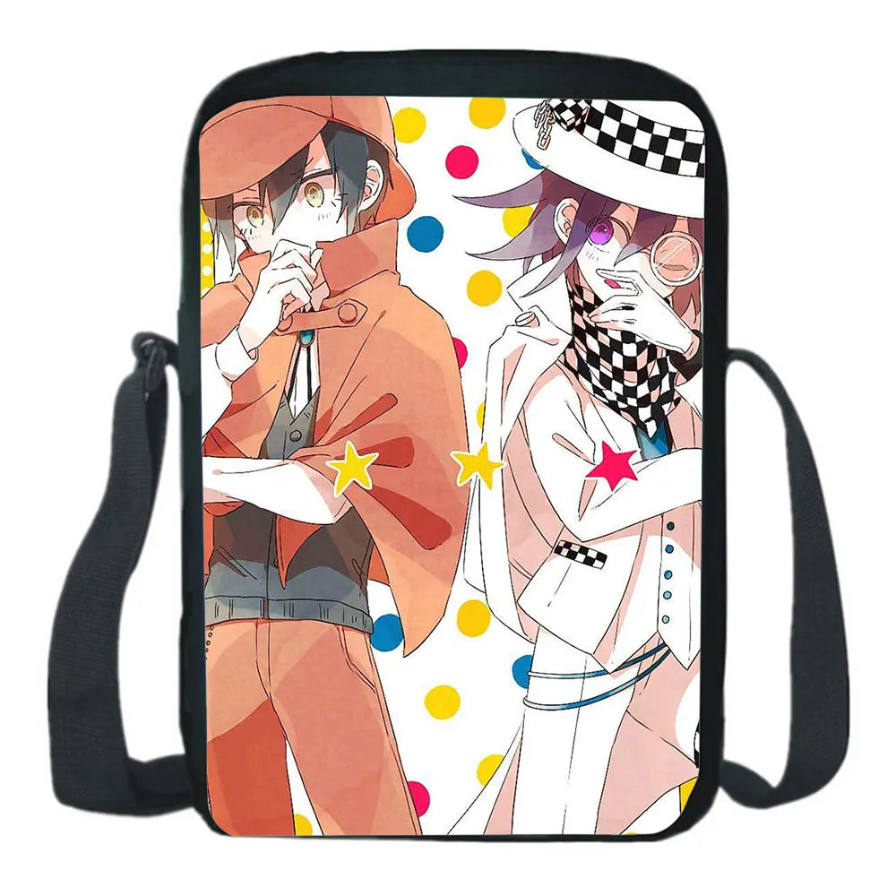 Japan Anime Danganronpa Shoulder Bag Crossbody Schoolbag Cosplay Backpack