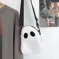 Japanese Style Ghost Bag Soft Shoulder Bags