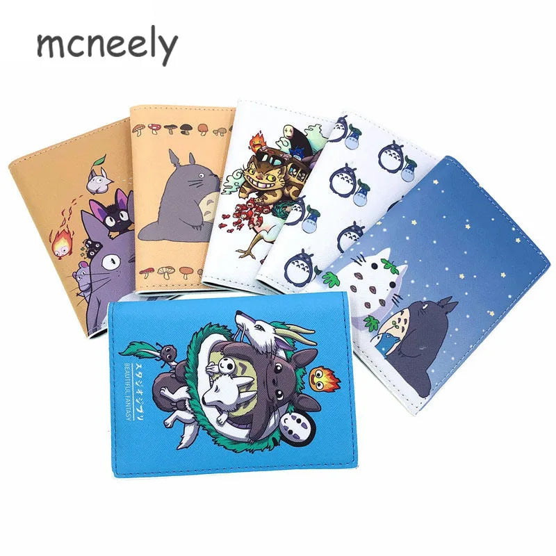 Japan Style Cartoon Passport Cover Waterproof Passport Holder Travel Case