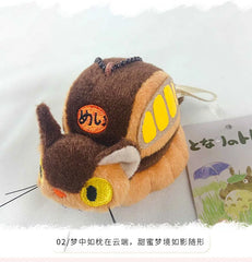 Totoro Plush Doll Wallet Key Chain Backpack Pendant