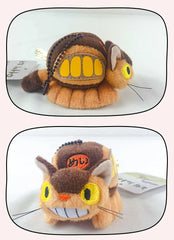 Totoro Plush Doll Wallet Key Chain Backpack Pendant