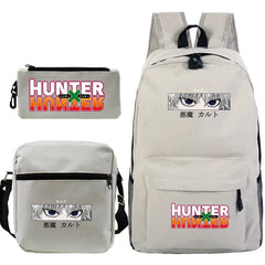Anime Hunter X Hunter Backpack Schoolbag Harajuku Travel Laptop Bag
