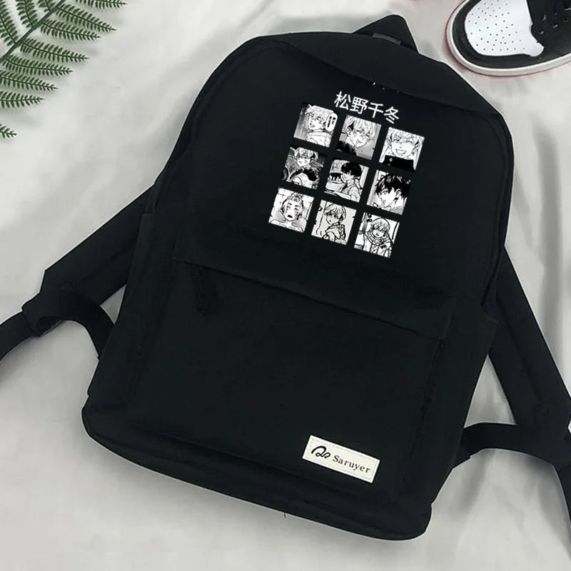 Japanese Anime School Bag Pack Tokyo Revengers Backpacks for Teens Boys Girls