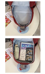 Japanese Casual Girl Backpack Women Large Capacity Travel Waterproof Laptop