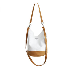 Japanese Harajuku Classic Bucket Shoulder Bag Canvas Storage Mobile Phone Pouch