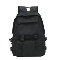 Japanese Harajuku Style Backpack Solid Shoulder Bag Laptop Daypack