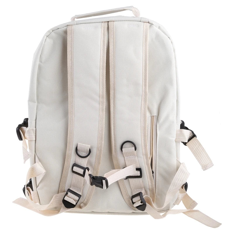 Japanese Harajuku Style Backpack Solid Shoulder Bag Laptop Daypack