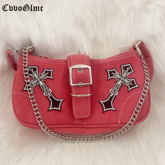Japanese Harajuku Totes Crossbody Bag Women Pu Leather Handbags