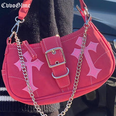 Japanese Harajuku Totes Crossbody Bag Women Pu Leather Handbags