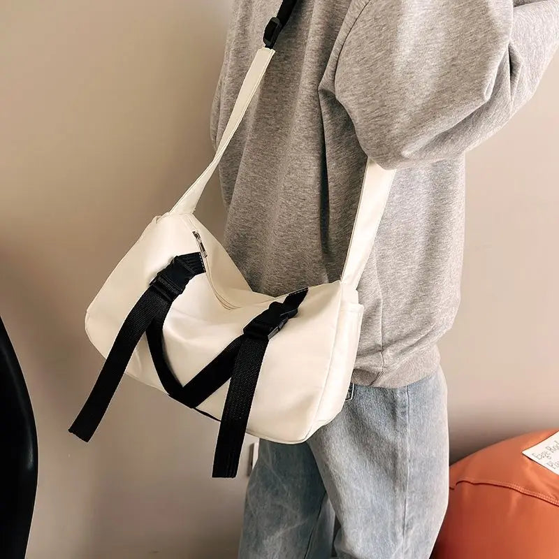 Japanese Nylon Crossbody Bag for Women Harajuku Messenger Bag