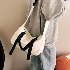 Japanese Nylon Crossbody Bag for Women Harajuku Messenger Bag