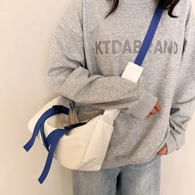Japanese Nylon Crossbody Bag for Women Harajuku Messenger Bag