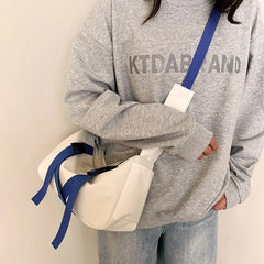 Japanese Nylon Crossbody Bag for Women Harajuku Messenger Bag