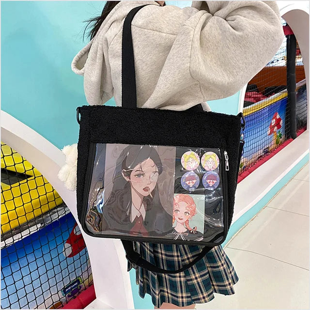 Japanese Plush Ita Bag Messenger for Girls